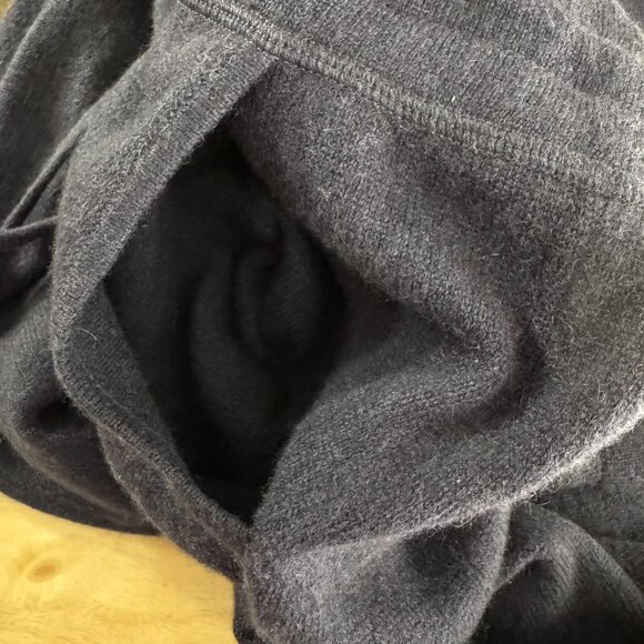 C By Bloomingdale's Cashmere Jogger Pants Womens 2XL Navy Blue NWT PT-2466 - Picture 7 of 12